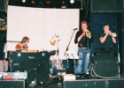 Jimi Tenor, Jay Kortehisto and Jukka Eskola. Photo: Mayuko Wada